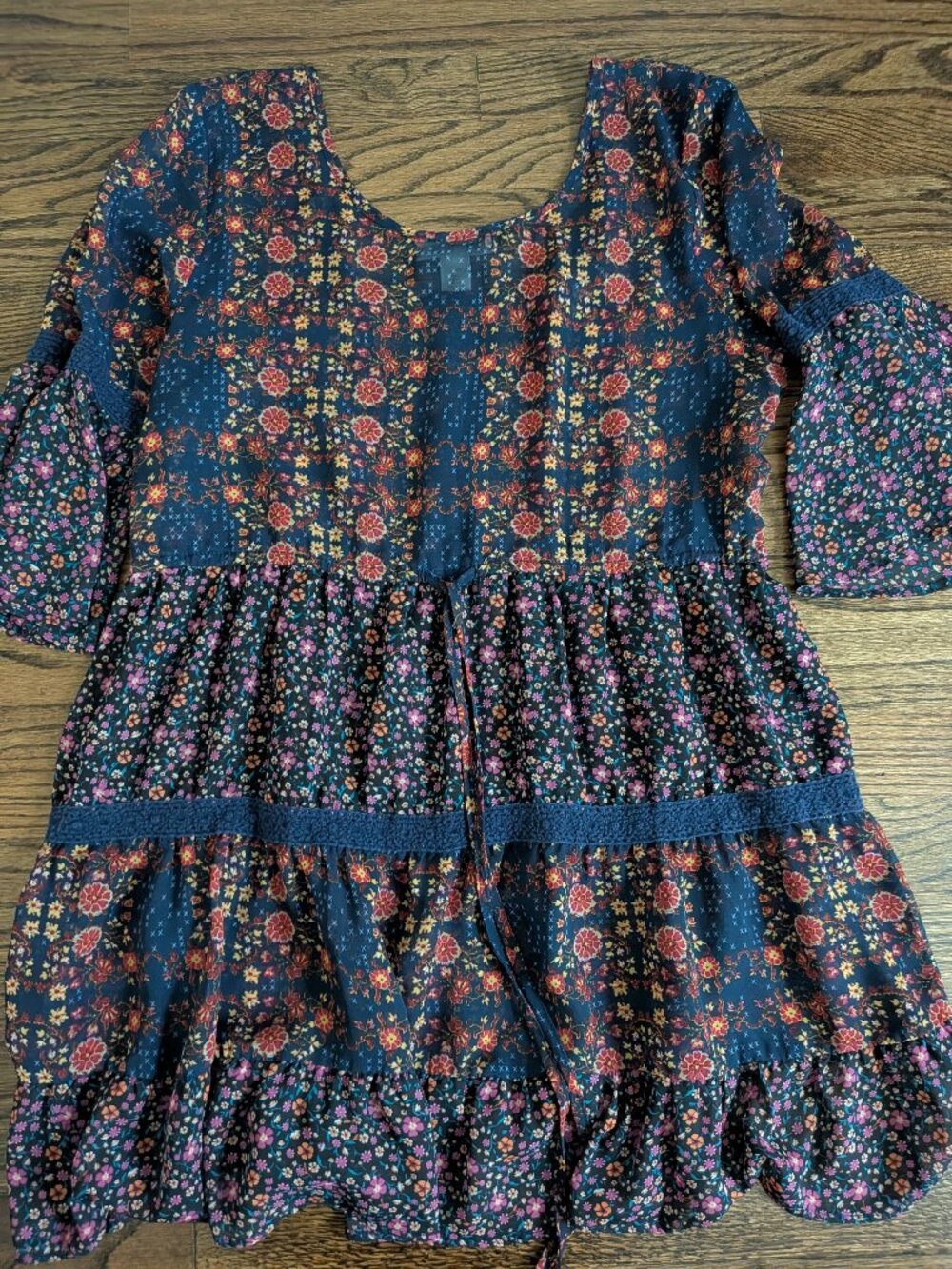 Band of Gypsies Floral Dress - Picture 2 of 3